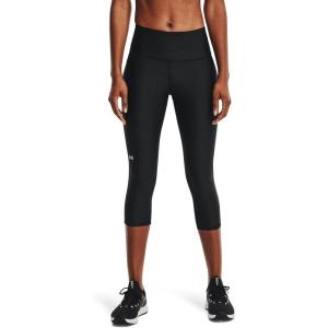 imageUnder Armour Womens HeatGear High Waisted Pocketed CapriBlack 001White