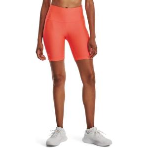 imageUnder Armour Womens Heatgear Bike Shorts877 After Burn   White