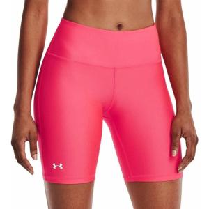 imageUnder Armour Womens Heatgear Bike ShortsPenta Pink 975White