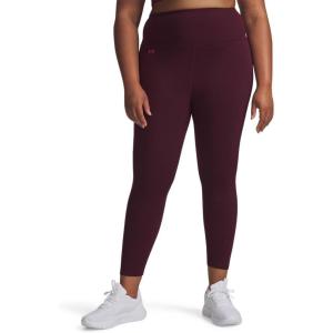 imageUnder Armour Womens Motion Ankle Leggings600 Dark Maroon   Fuchsia Dusk