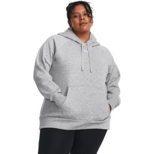 imageUnder Armour Womens Rival Fleece Hoodie011 Mod Gray Light Heather   White
