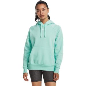 imageUnder Armour Womens Rival Fleece Hoodie361 Neo Turquoise   White
