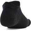 imageUnder Armour Essential No Show Socks 6 Pack002 Black  White  Halo Gray