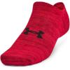 imageUnder Armour Essential No Show Socks 6 Pack600 Red  Red  Black