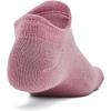 imageUnder Armour Essential No Show Socks 6 Pack697 Pink Elixir  Prime Pink  Pink Elixir