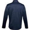 imageUnder Armour Mens Armour Fleece 12 Zip TShirtAcademy Blue 408Black