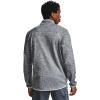 imageUnder Armour Mens Armour Fleece 12 Zip TShirtHalo Gray 014Black