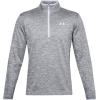 imageUnder Armour Mens Armour Fleece 12 Zip TShirtHalo Gray 014Black