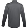 imageUnder Armour Mens Armour Fleece 12 Zip TShirtPitch Gray 012Black