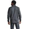 imageUnder Armour Mens Armour Fleece 12 Zip TShirtPitch Gray 012Black