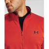 imageUnder Armour Mens Armour Fleece 12 Zip TShirtRich Orange 830Black