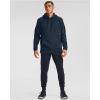 imageUnder Armour Mens Armour Fleece Solid HoodieAcademy Blue 408Black