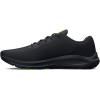 imageUnder Armour Mens Charged Pursuit 3 Running ShoeBlackBlackLime Surge