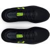 imageUnder Armour Mens Charged Pursuit 3 Running ShoeBlackBlackLime Surge