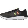 imageUnder Armour Mens Charged Pursuit 3 Running ShoeJet Gray 100Blaze Orange