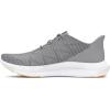 imageUnder Armour Mens Charged Speed Swift SneakerMod Gray Nova Orange Metallic Silver