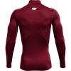 imageUnder Armour Mens ColdGear Compression MockCardinalWhite
