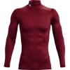 imageUnder Armour Mens ColdGear Compression MockCardinalWhite