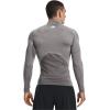 imageUnder Armour Mens ColdGear Compression MockCharcoal Light Heather 020Black