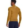 imageUnder Armour Mens ColdGear Compression MockGold Rush 795Black
