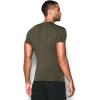 imageUnder Armour Mens HeatGear Tactical Compression ShortSleeve TShirtMarine Od Green Clear