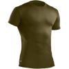 imageUnder Armour Mens HeatGear Tactical Compression ShortSleeve TShirtMarine Od Green Clear