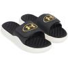 imageUnder Armour Mens Ignite Pro 8 Slide Sandal025 Galaxy BlackWhite QuartzOrange Shock