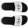 imageUnder Armour Mens Ignite Pro 8 Slide Sandal102 WhiteBlackWhite