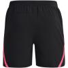 imageUnder Armour Mens Launch Stretch Woven 5inch Shorts005 Black  Pink Shock  Reflective
