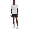 imageUnder Armour Mens Launch Stretch Woven 5inch Shorts005 Black  Pink Shock  Reflective