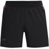 imageUnder Armour Mens Launch Stretch Woven 5inch Shorts005 Black  Pink Shock  Reflective