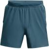 imageUnder Armour Mens Launch Stretch Woven 5inch Shorts414 Static Blue  Still Water  Reflective