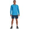 imageUnder Armour Mens Launch Stretch Woven 5inch Shorts437 Petrol Blue  Capri  Reflective