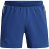 imageUnder Armour Mens Launch Stretch Woven 5inch Shorts471 Blue Mirage  Starfruit  Reflective