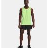 imageUnder Armour Mens Launch Stretch Woven 5inch Shorts490 Blizzard  Varsity Blue  Reflective