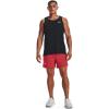 imageUnder Armour Mens Launch Stretch Woven 5inch Shorts638 Chakra  Black  Reflective