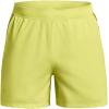 imageUnder Armour Mens Launch Stretch Woven 5inch Shorts743 Lime Yellow  Marine Od Green  Reflective
