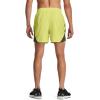 imageUnder Armour Mens Launch Stretch Woven 5inch Shorts743 Lime Yellow  Marine Od Green  Reflective