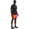 imageUnder Armour Mens Launch Stretch Woven 5inch Shorts829 Papaya  Papaya  Reflective