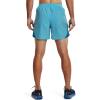 imageUnder Armour Mens Launch Stretch Woven 5inch ShortsFresco Blue 481Reflective