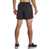 imageUnder Armour Mens Launch Stretch Woven 5inch ShortsJet Gray 010Reflective
