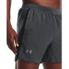 imageUnder Armour Mens Launch Stretch Woven 5inch ShortsPitch Gray 012Reflective