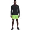 imageUnder Armour Mens Launch Stretch Woven 5inch ShortsQuirky Lime 752Green