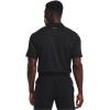 imageUnder Armour Mens Matchplay Polo001 Black   Pitch Gray