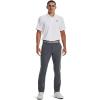 imageUnder Armour Mens Matchplay Polo100 White   Pitch Gray