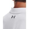 imageUnder Armour Mens Matchplay Polo100 White   Pitch Gray