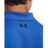 imageUnder Armour Mens Matchplay Polo464 Water   Black