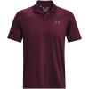 imageUnder Armour Mens Matchplay Polo600 Dark Maroon   Pitch Gray