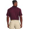 imageUnder Armour Mens Matchplay Polo600 Dark Maroon   Pitch Gray