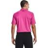 imageUnder Armour Mens Matchplay Polo652 Rebel Pink   Black